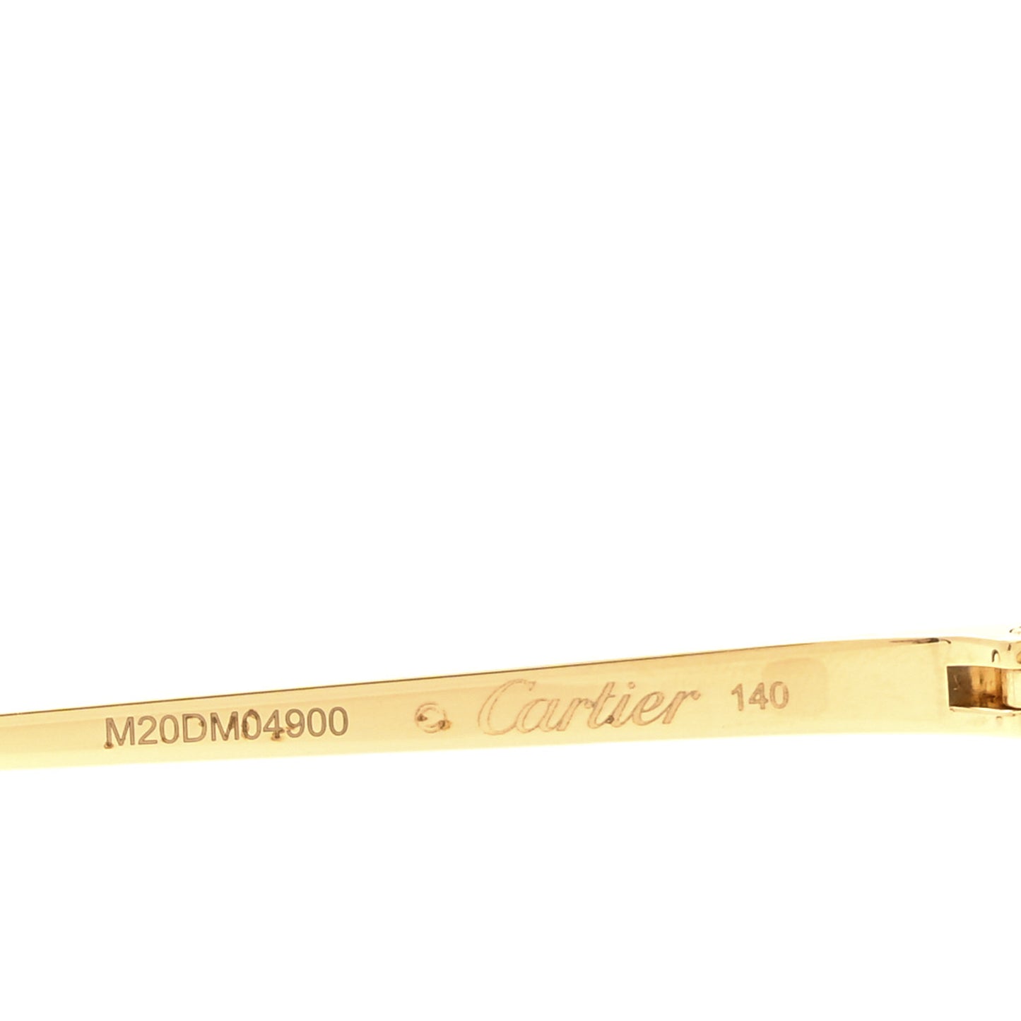 Panthere De Cartier Cat Eye Sunglasses CT0399S Gold Black