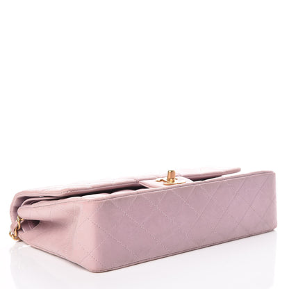 Chanel Lambskin Quilted Medium Double Flap Light Pink 4 of 13