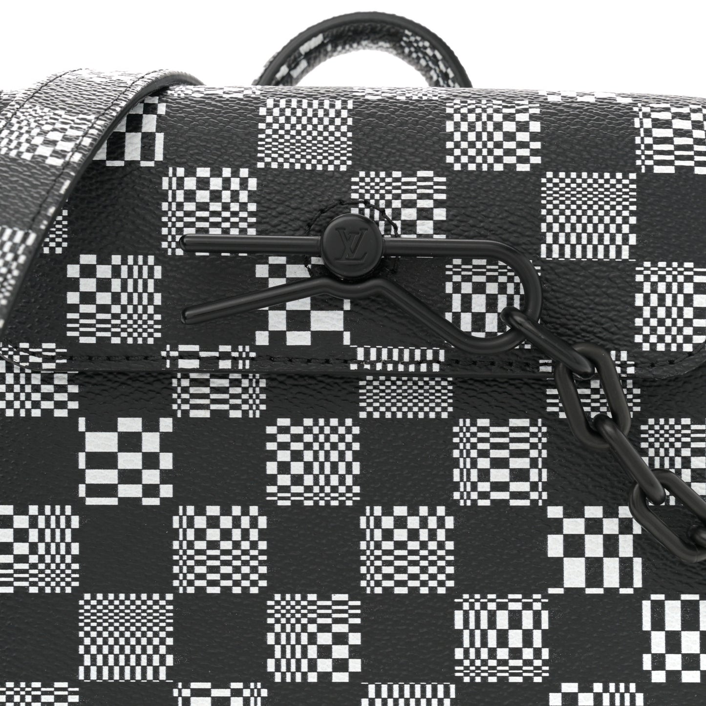 Damier Distorted Steamer XS