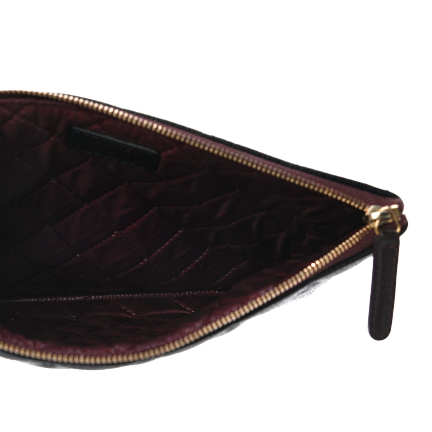 Chanel Caviar Quilted Medium Cosmetic Case Black 5 of 10