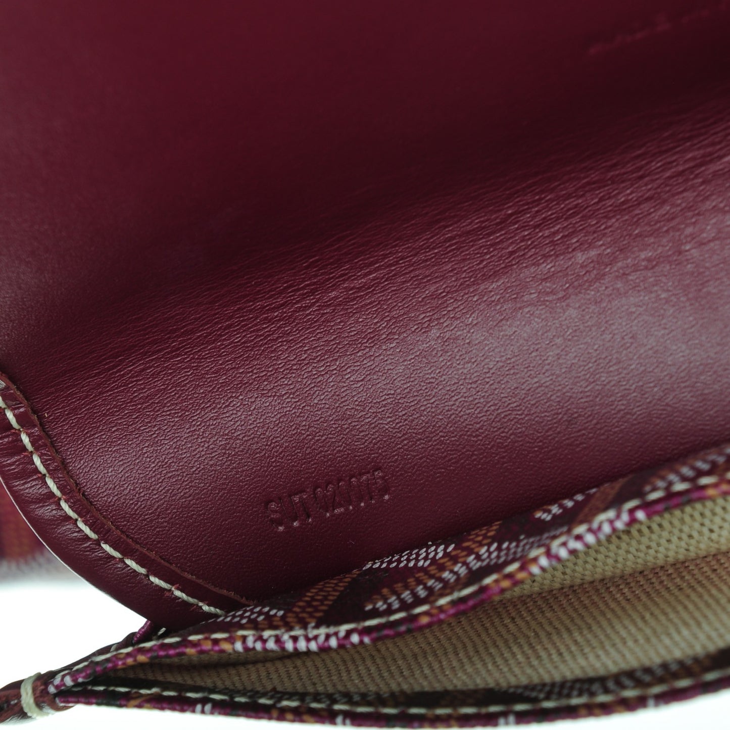Goyardine Saint Louis GM Burgundy
