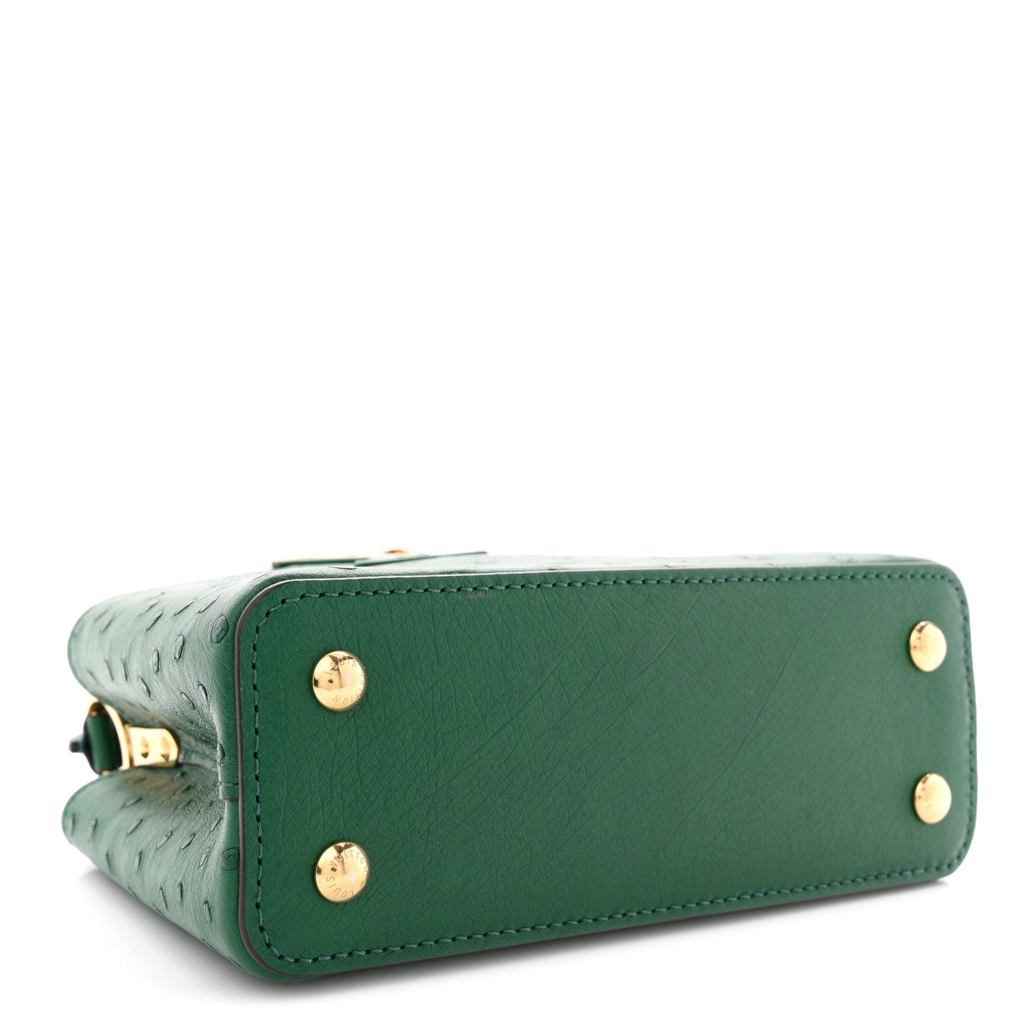 Louis Vuitton Ostrich Capucines Mini Mint 1874011 – FASHIONPHILE