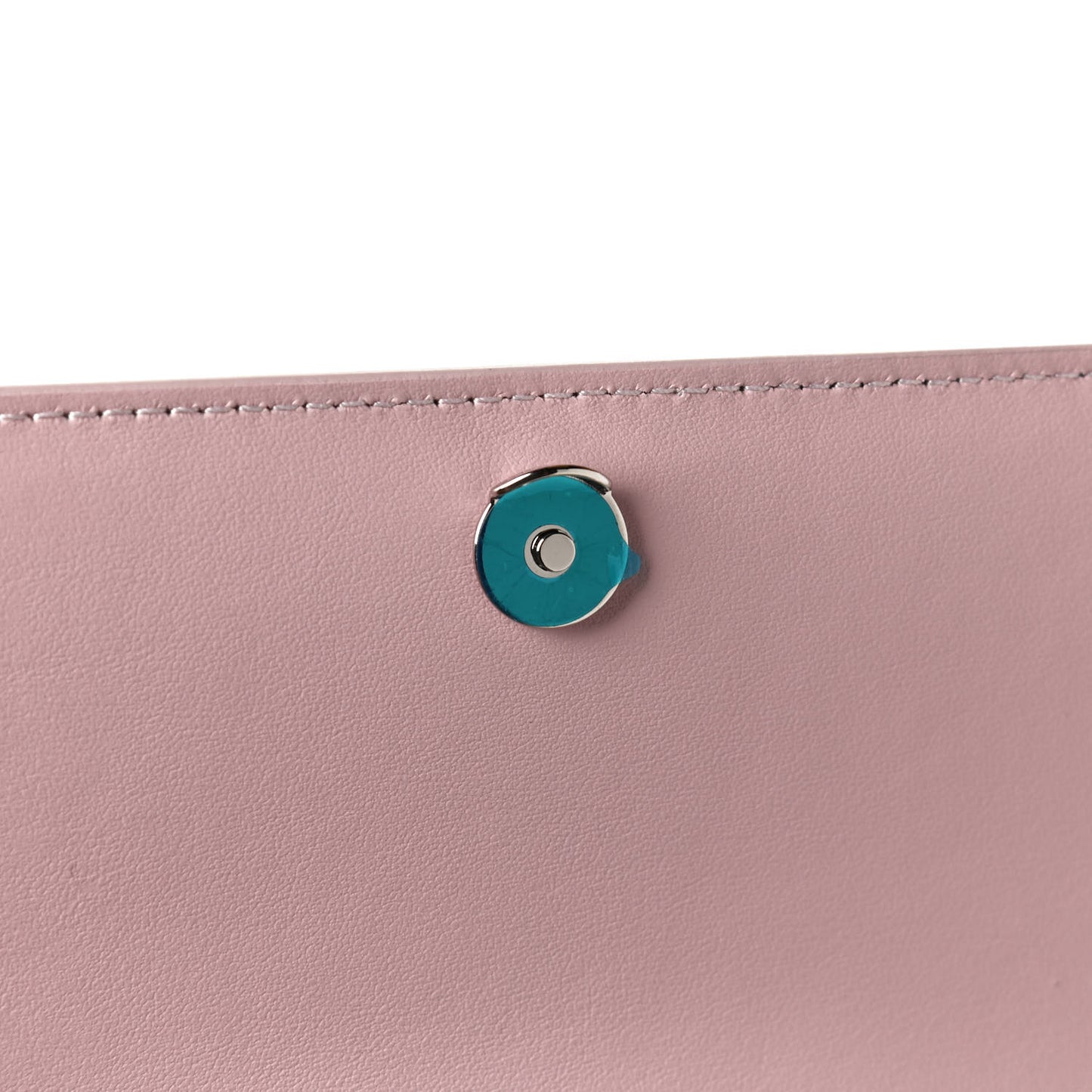 Spazzolato Flap Slide Chain Shoulder Bag Alabastro