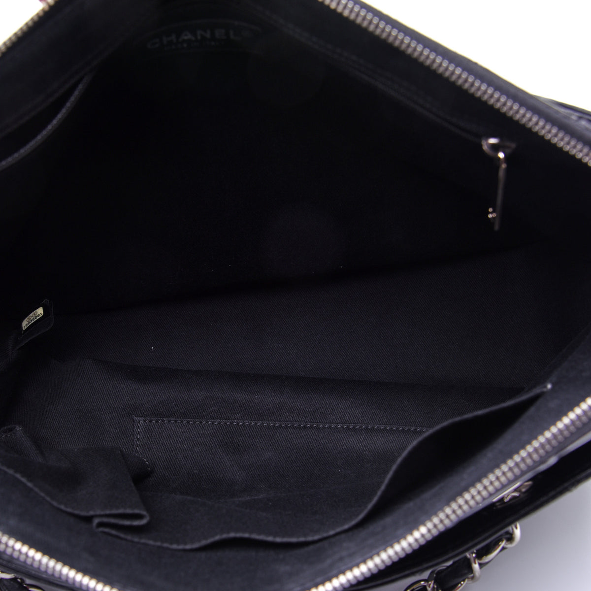 Chanel Calfskin Quilted In The Business Tote Black 5 of 12