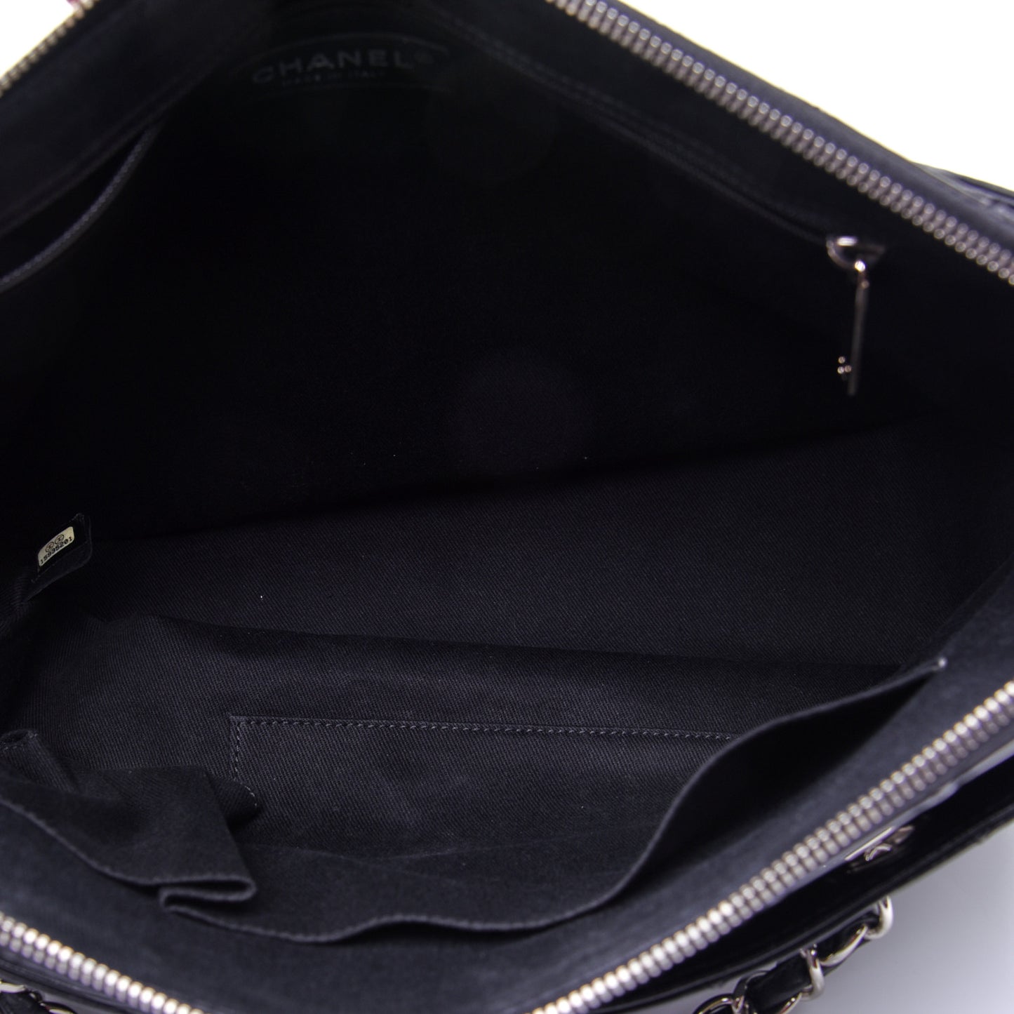 Calfskin Quilted In The Business Tote Black
