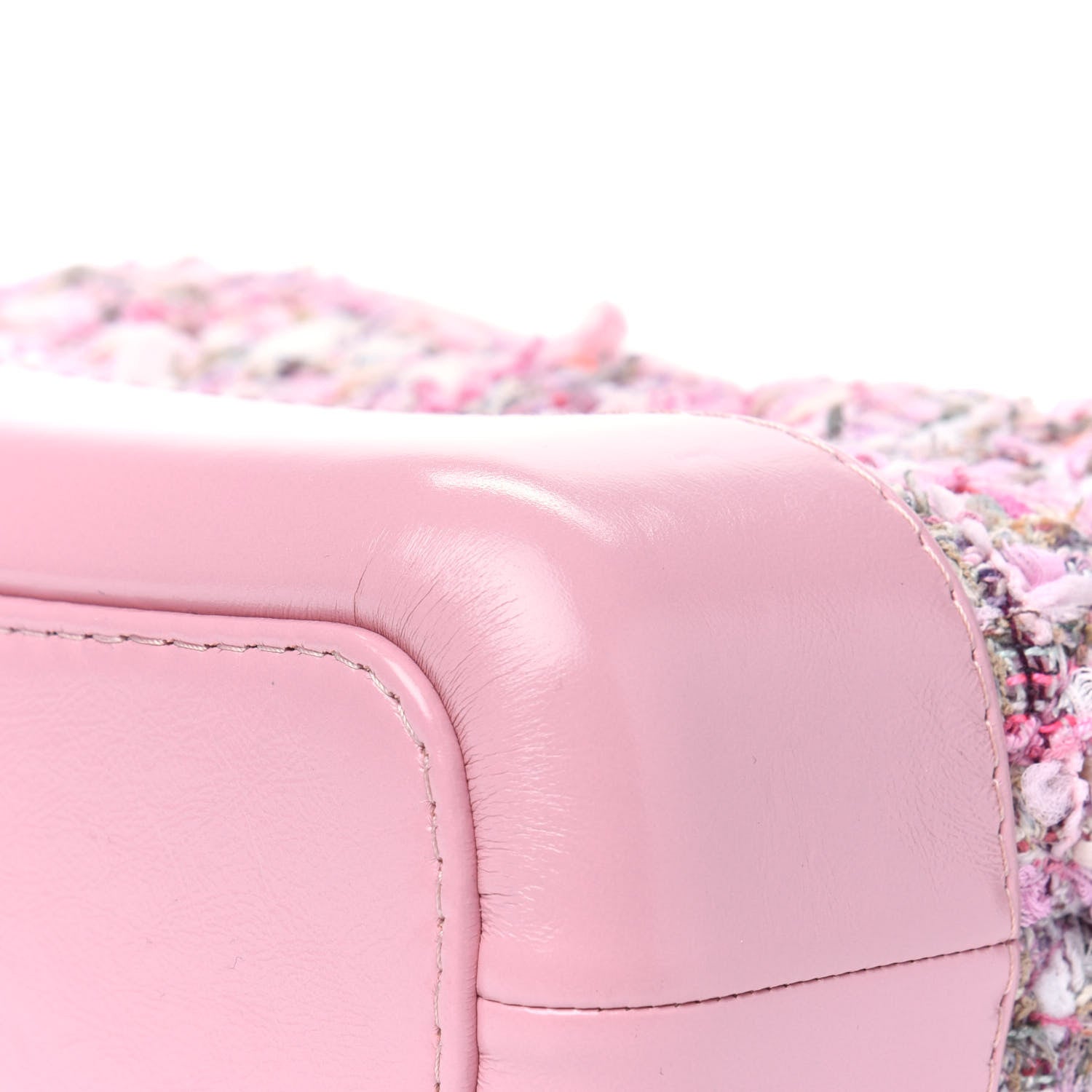 Chanel Tweed Calfskin Small Gabrielle Hobo Light Pink 10 of 15