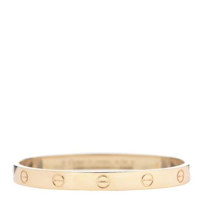 Cartier 18K Yellow Gold LOVE Bracelet 17 1 of 7