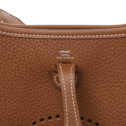 Hermes Taurillon Clemence Evelyne TPM Gold 6 of 10