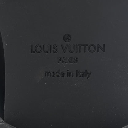 Louis Vuitton Calfskin Mens Formal Derby Shoes 10 Black 6 of 12