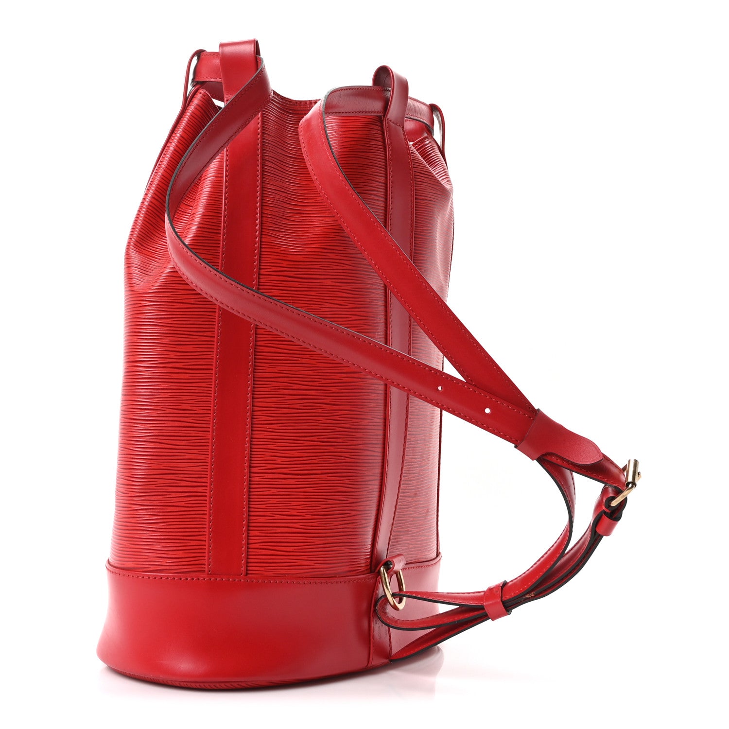Louis Vuitton Epi Randonnee PM Castillan Red 3 of 9