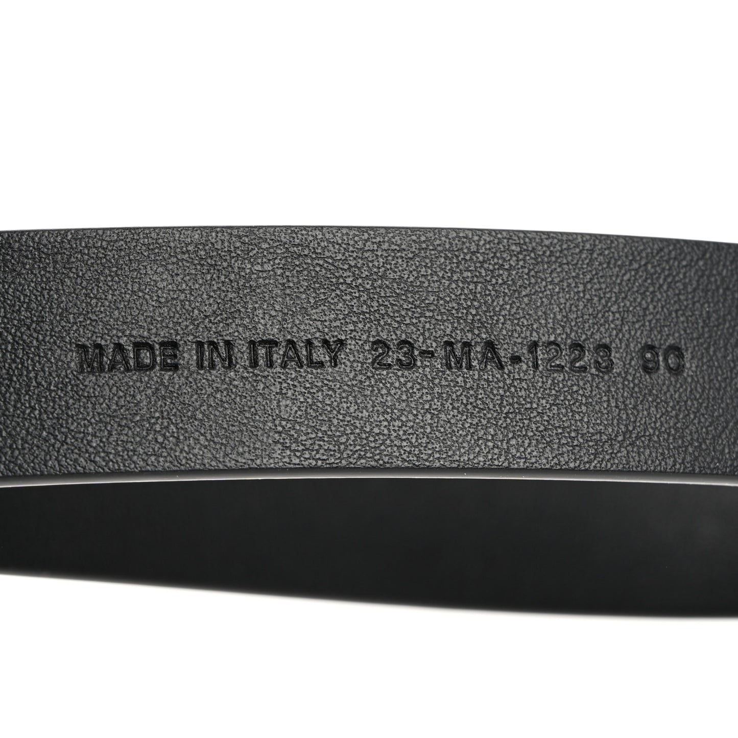 Calfskin 30 Montaigne Cut-Out CD Belt 80 32 Black