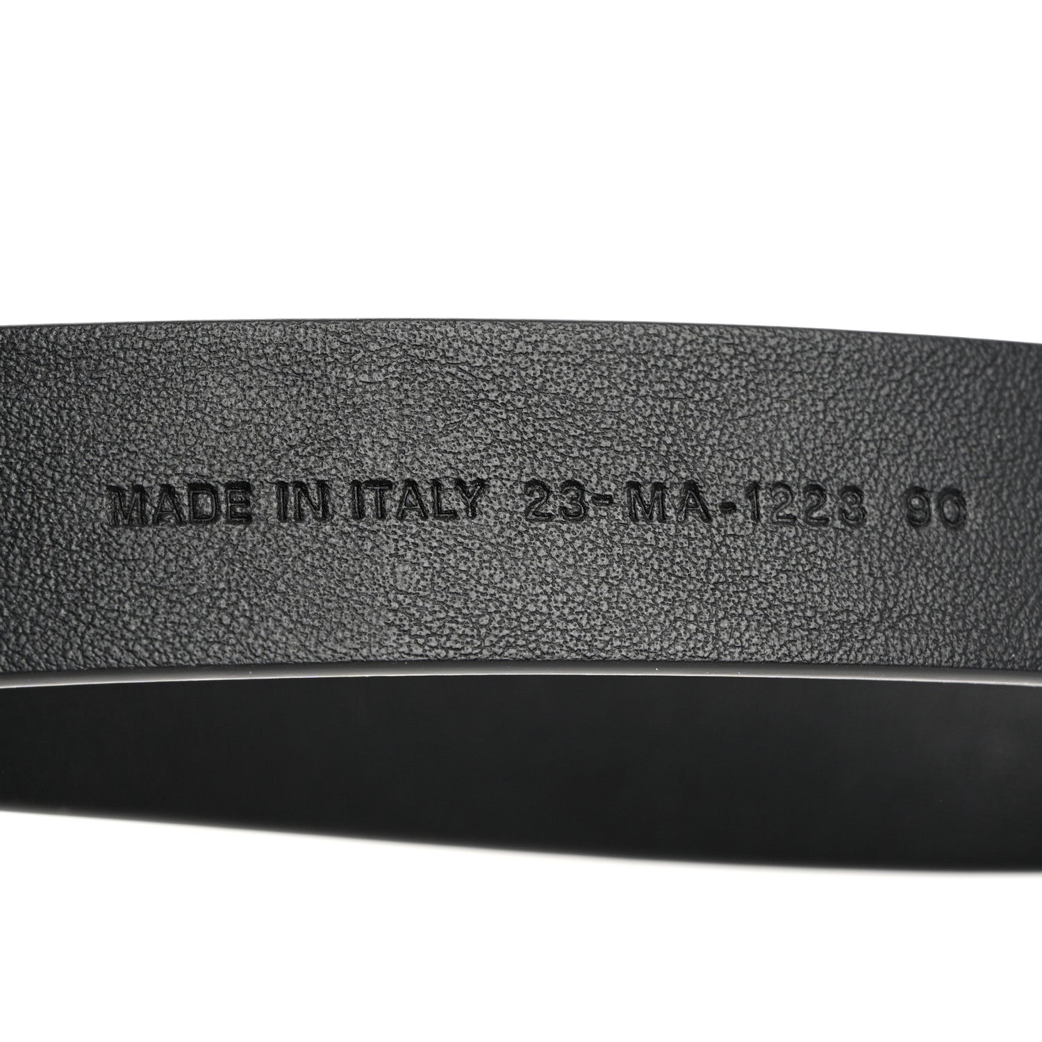 Christian Dior Calfskin 30 Montaigne Cut-Out CD Belt 80 32 Black 3 of 6