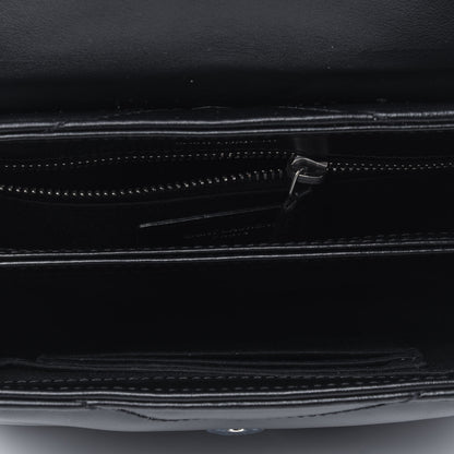Saint Laurent Calfskin Y Quilted Monogram Toy Loulou Crossbody Bag Black 5 of 13