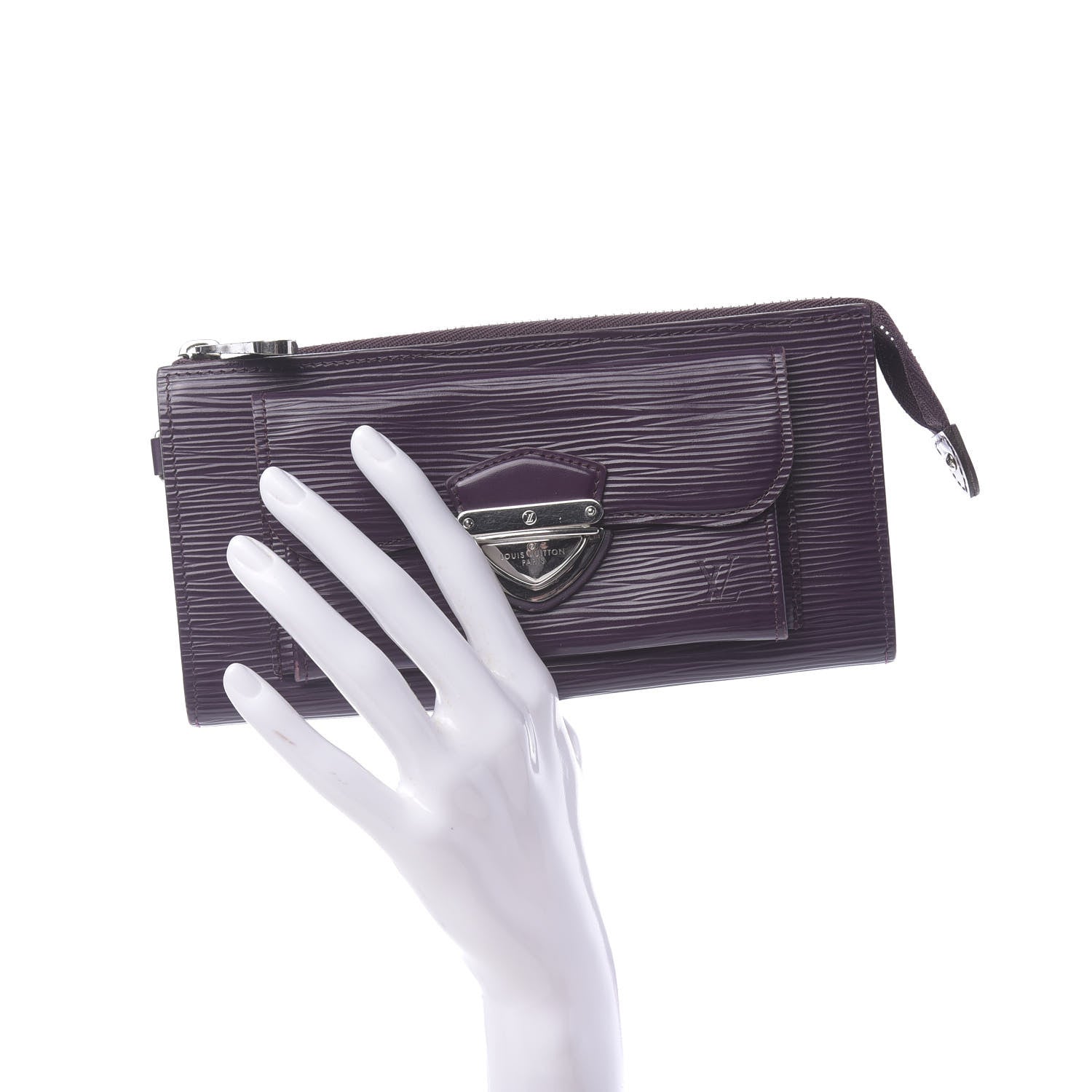 Louis Vuitton Epi Astrid Wallet Cassis 2 of 7