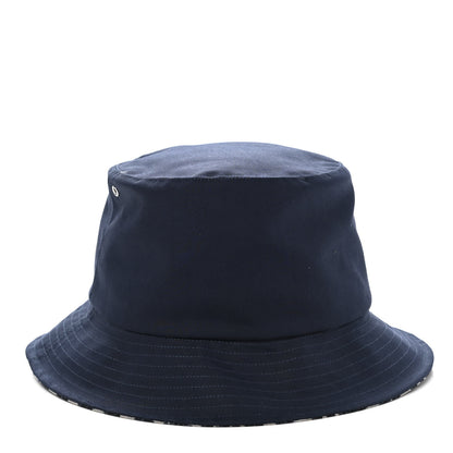 Christian Dior Oblique Reversible Teddy-D Brim Bucket Hat 57 Black 1 of 11