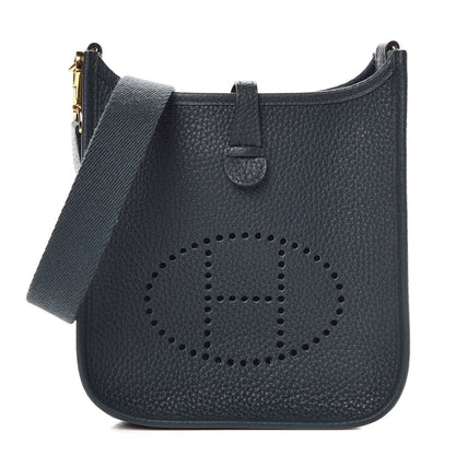 Hermes Taurillon Clemence Amazone Evelyne TPM Vert Cypress 1 of 9