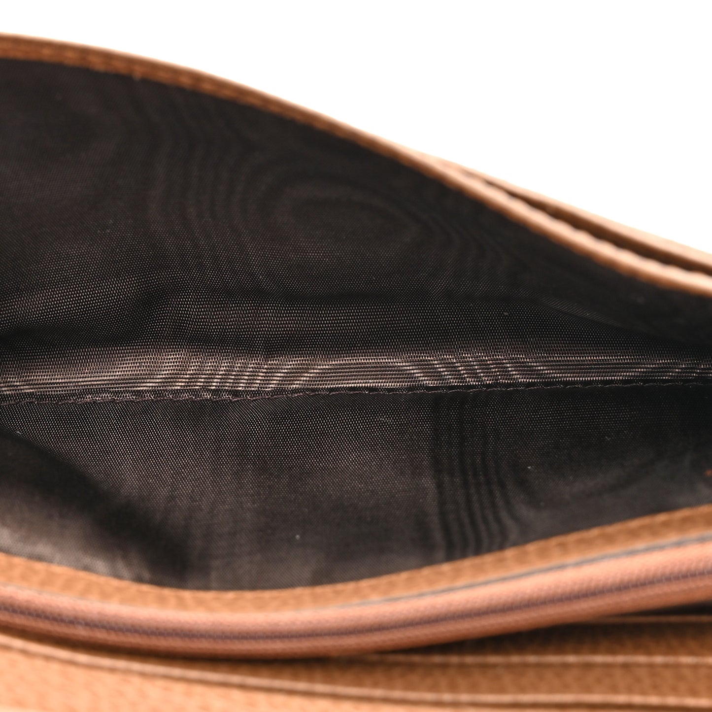 Monogram Dollar Calfskin Continental Flap Wallet Beige Ebony Tabacco
