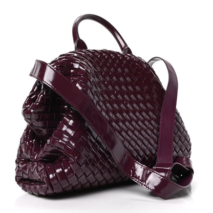 Bottega Veneta Polished Nappa Intrecciato Small Padded The Handle Tote Mystic 3 of 9