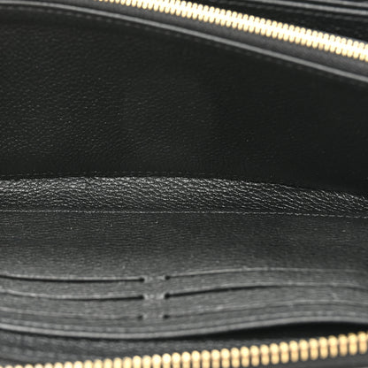 Louis Vuitton Empreinte Zippy Wallet Black 9 of 16