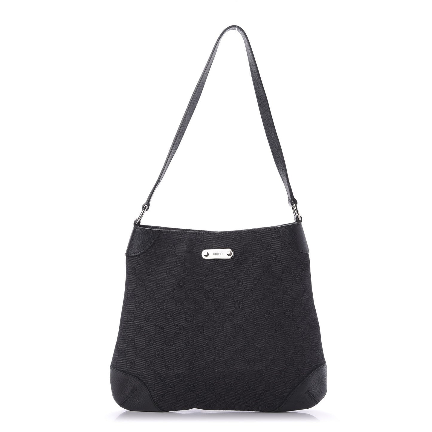 Monogram Shoulder Bag Black