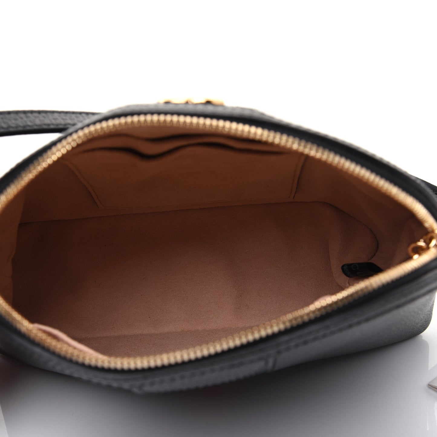 Calfskin GG Web Small Ophidia Dome Shoulder Bag Black