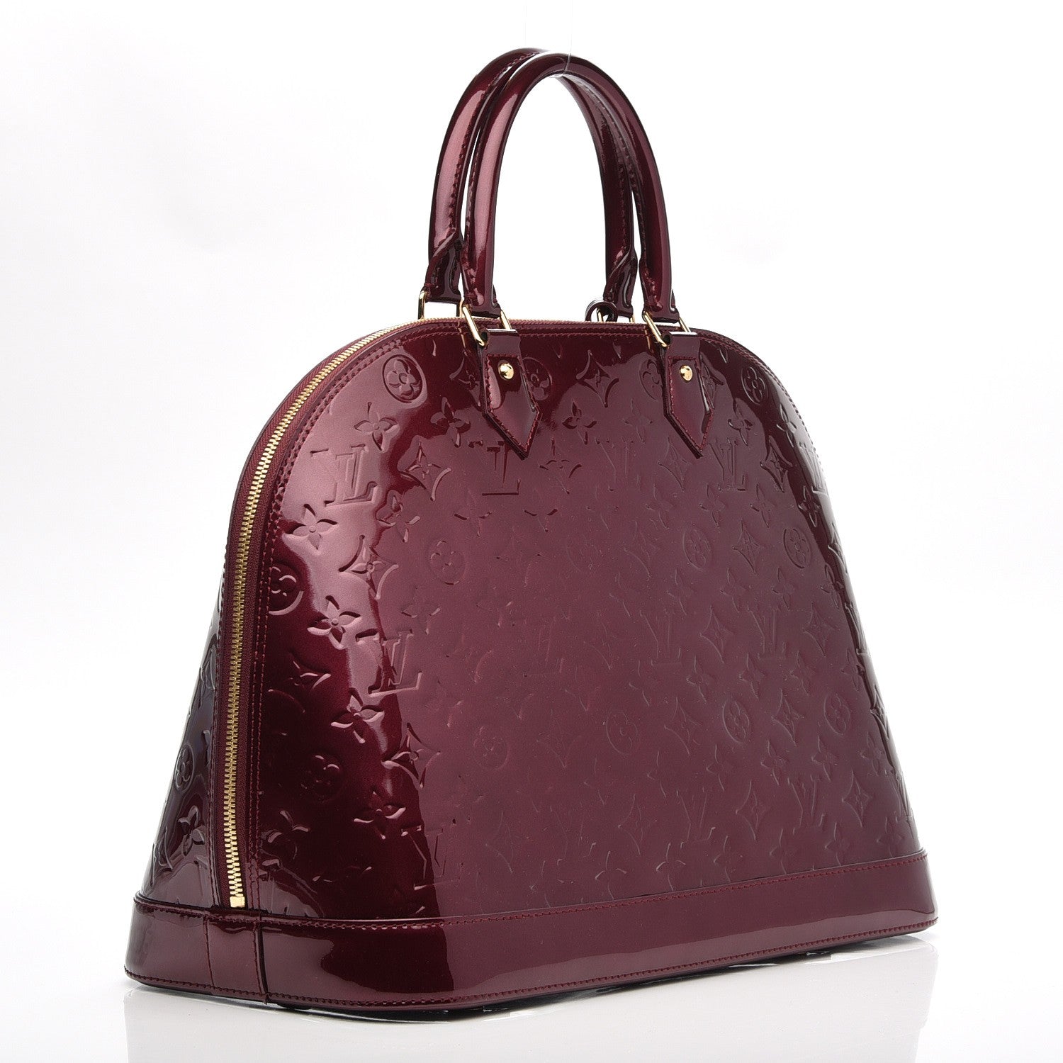 Louis Vuitton Vernis Alma GM Rouge Fauviste 3 of 8