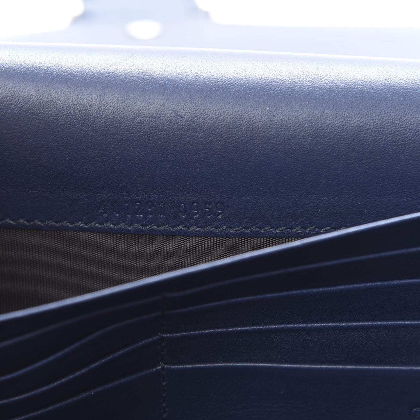 Velvet Crystal GG Monogram Mini Dionysus Chain Wallet Blue Beige Black