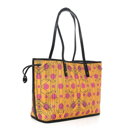 MCM Visetos Medium Project Reversible Shopper Tote White 4 of 19