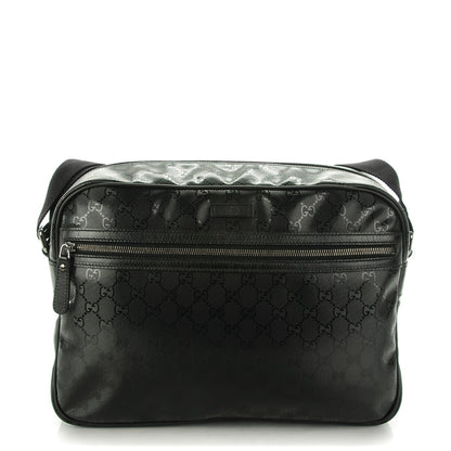 Gucci Imprime Monogram Large Messenger Bag Black 1 of 7