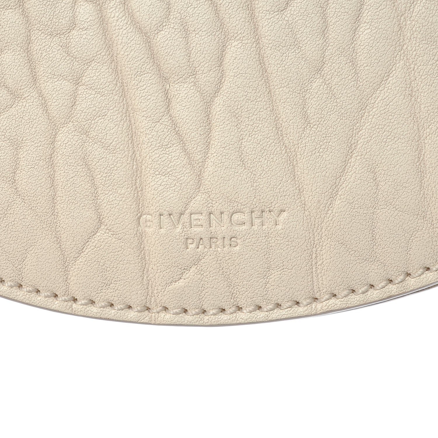 Givenchy Bullhide Mini Infinity Saddle Bag Off White 5 of 8