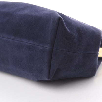 Mansur Gavriel Suede Elegant Bag Blue 8 of 8