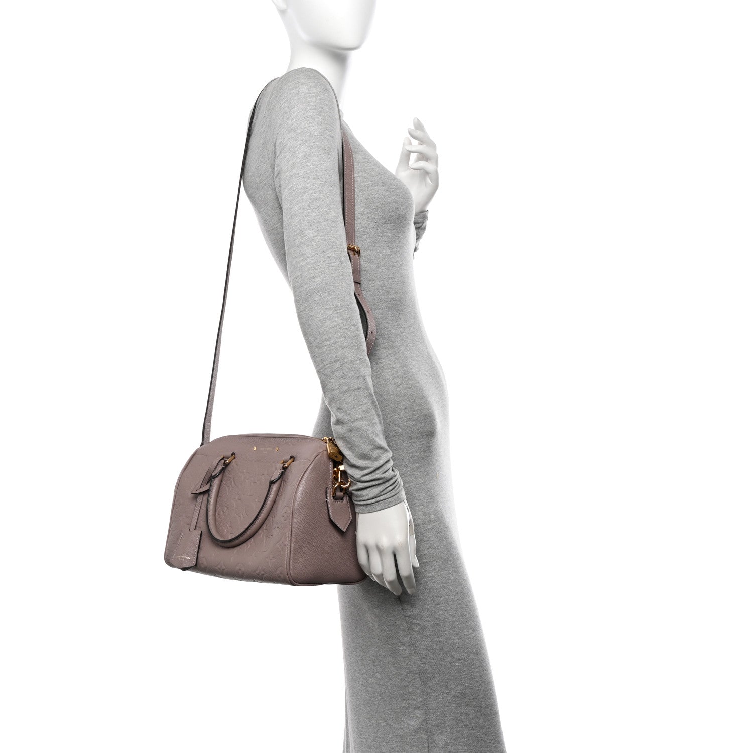 Louis Vuitton Empreinte Speedy Bandouliere 25 NM Mastic 2 of 14