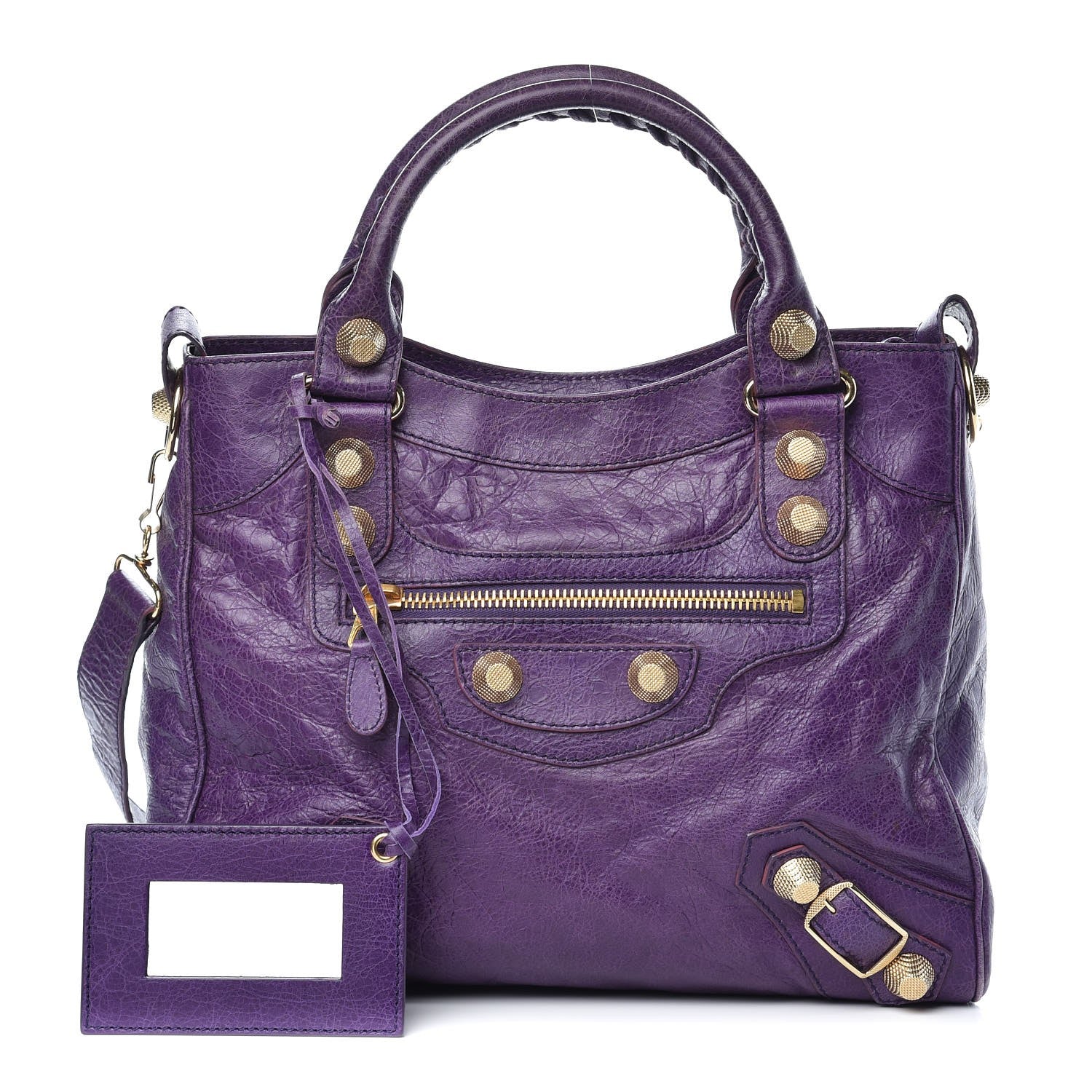 Balenciaga Agneau Giant 21 Gold Hardware Velo Dark Violet 1 of 12