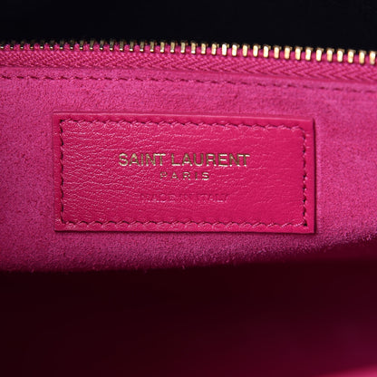 Saint Laurent Calfskin Small Sac De Jour Bubblegum 7 of 8