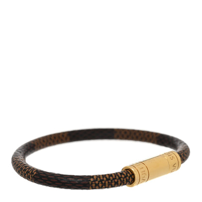 Louis Vuitton Damier Ebene Keep It Bracelet 1 of 6