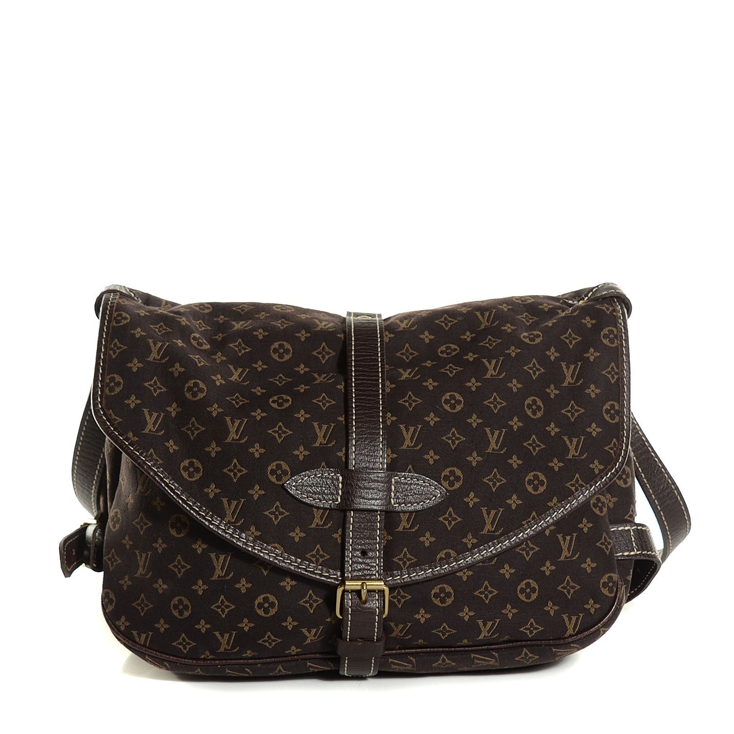 Louis Vuitton Monogram Mini Lin Saumur Ebene 1 of 7