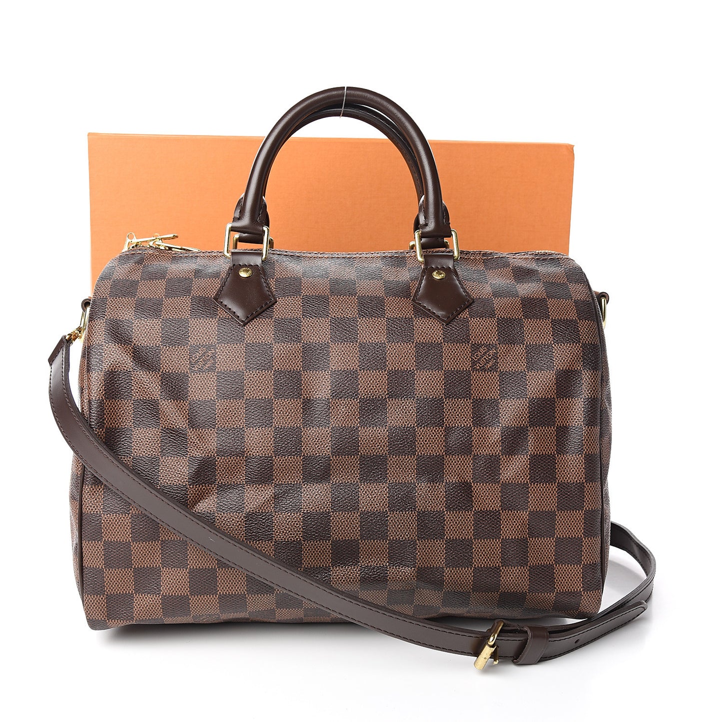 Damier Ebene Speedy Bandouliere 30