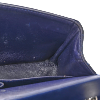 Chanel Distressed Patent Quilted 2.55 Reissue 226 Flap Navy 7 of 15