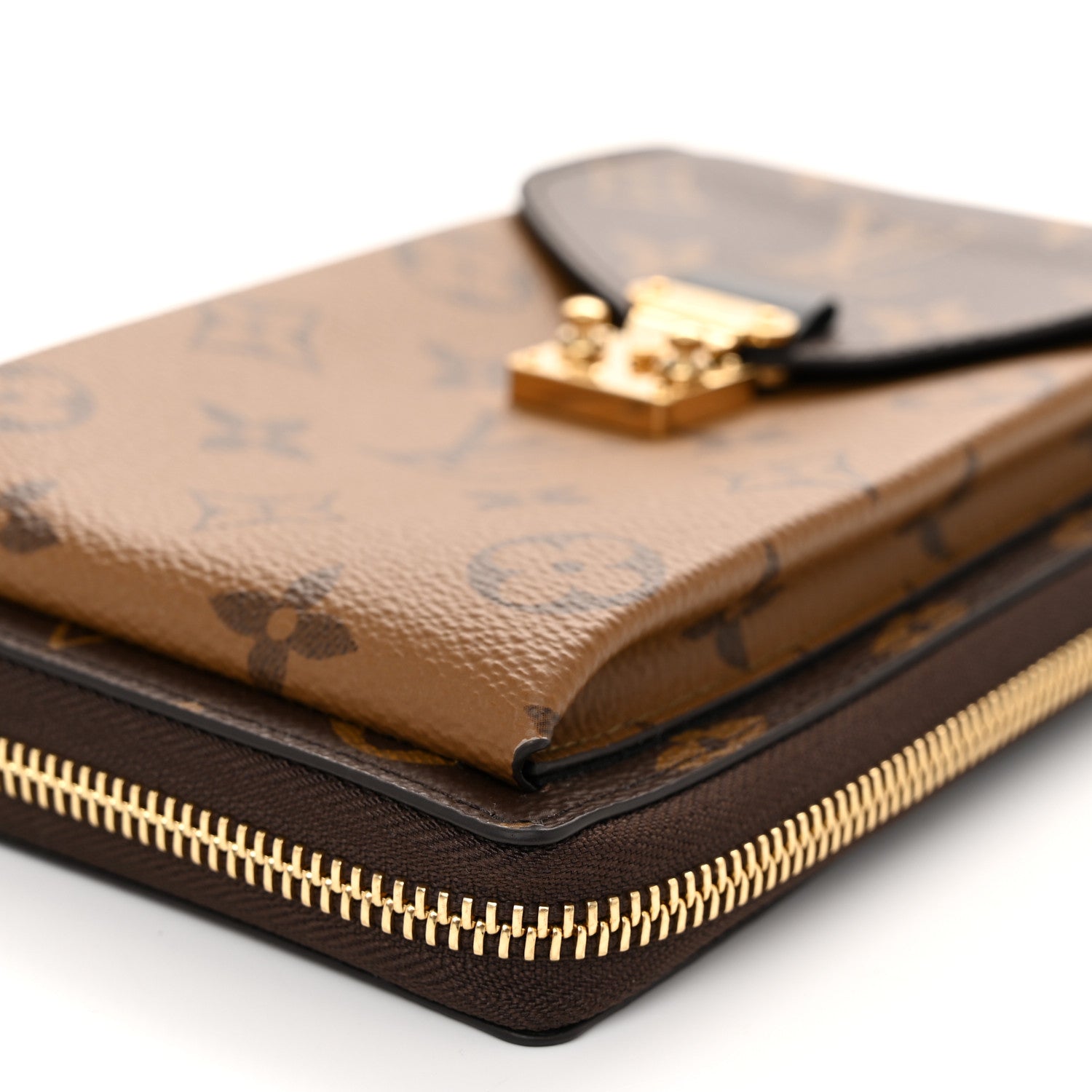 Louis Vuitton Reverse Monogram Metis Vertical Zippy Wallet 10 of 10