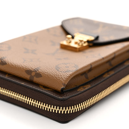 Louis Vuitton Reverse Monogram Metis Vertical Zippy Wallet 10 of 10