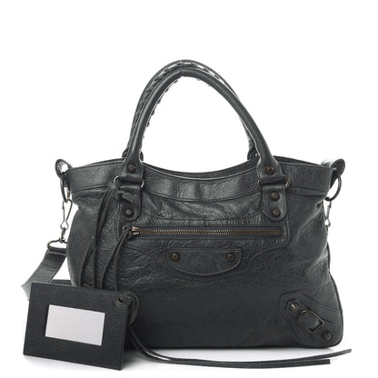Balenciaga Agneau Classic Hardware Town Anthracite 1 of 9