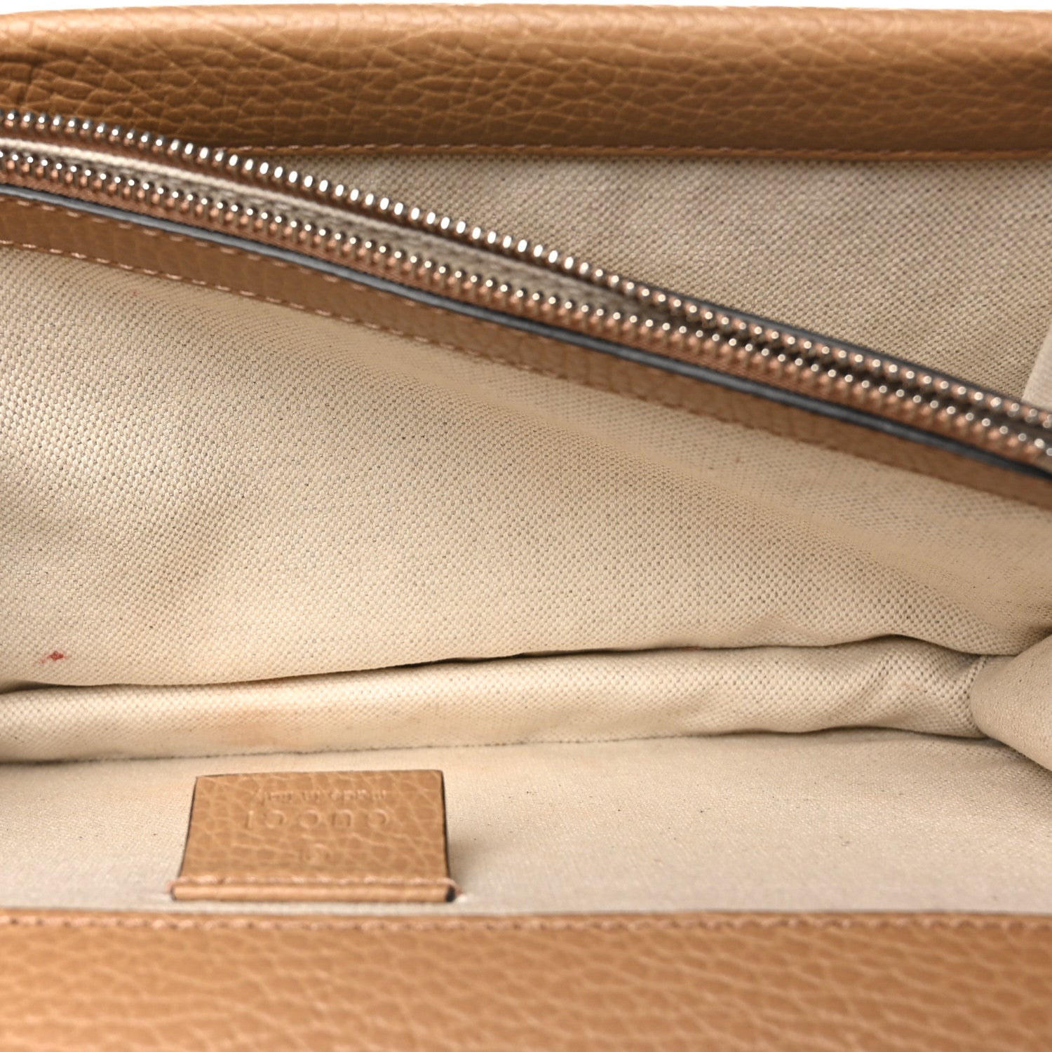 Gucci Dollar Calfskin Crystal Small Dionysus Shoulder Bag Natural Tan Black Diamond 5 of 11