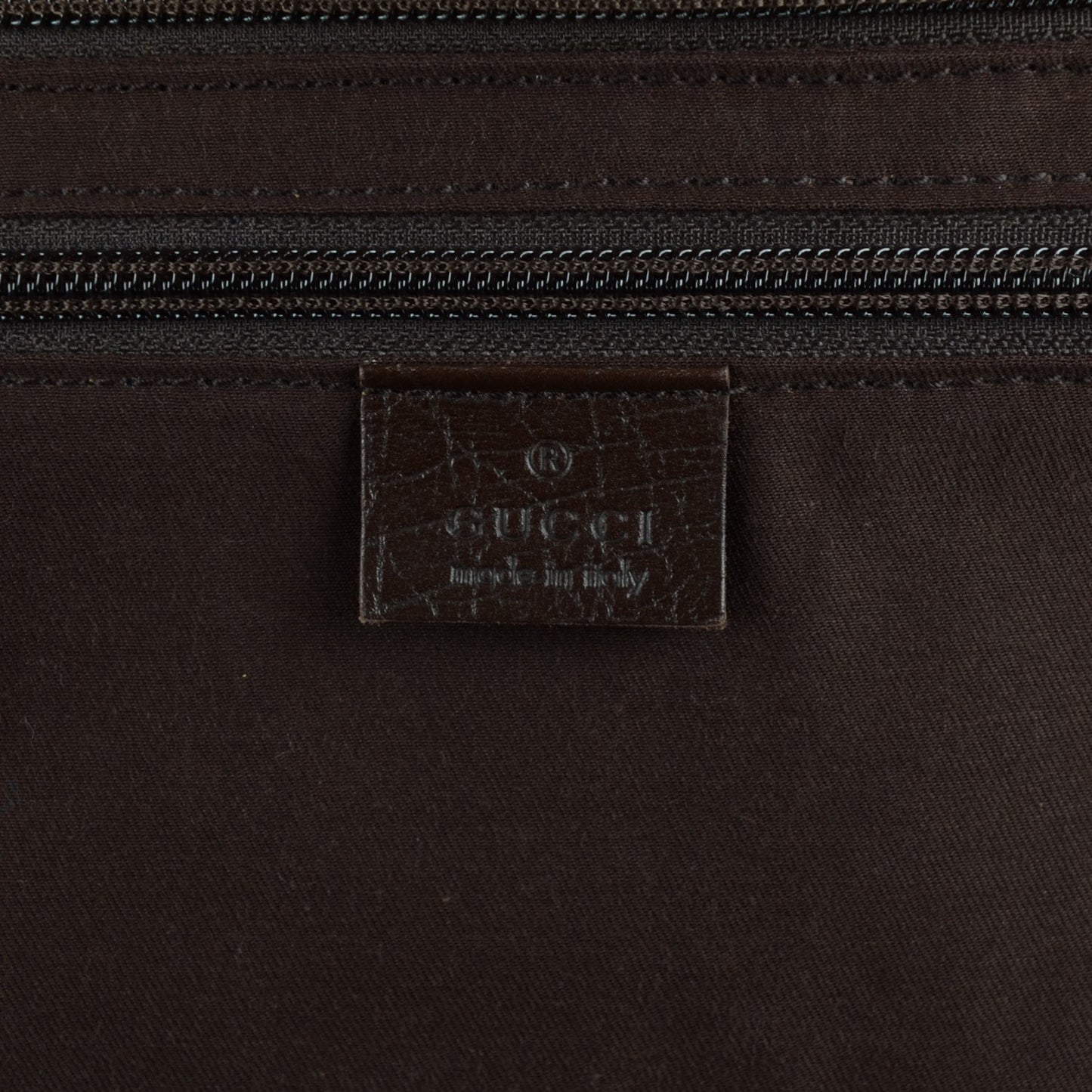 Monogram GG Plus Large Garment Bag Dark Brown