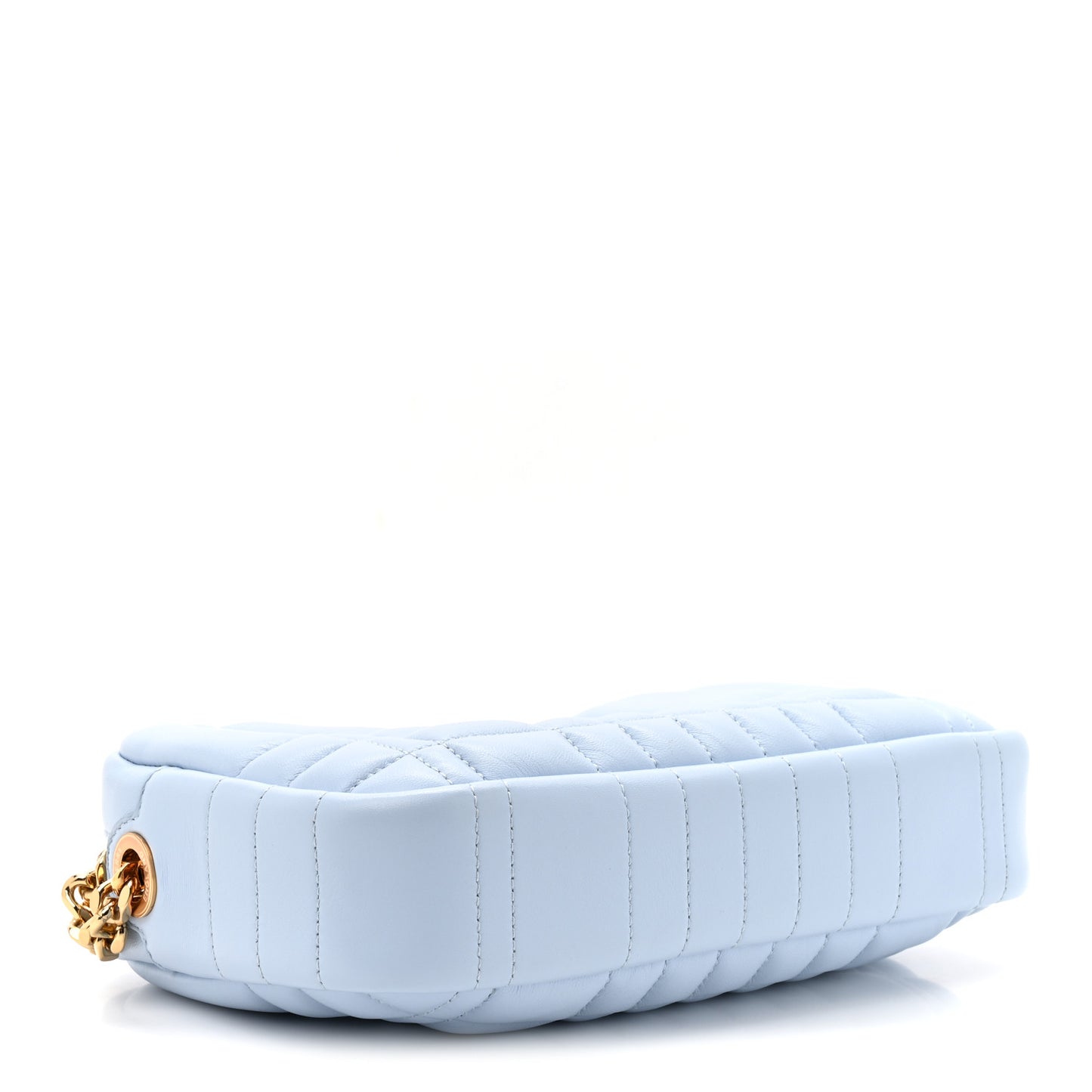Calfskin Quilted Small Lola Camera Bag Pale Blue