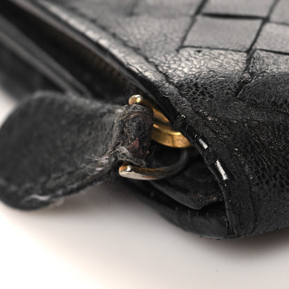Bottega Veneta Nappa Intrecciato Continental Flap Wallet Black 9 of 10