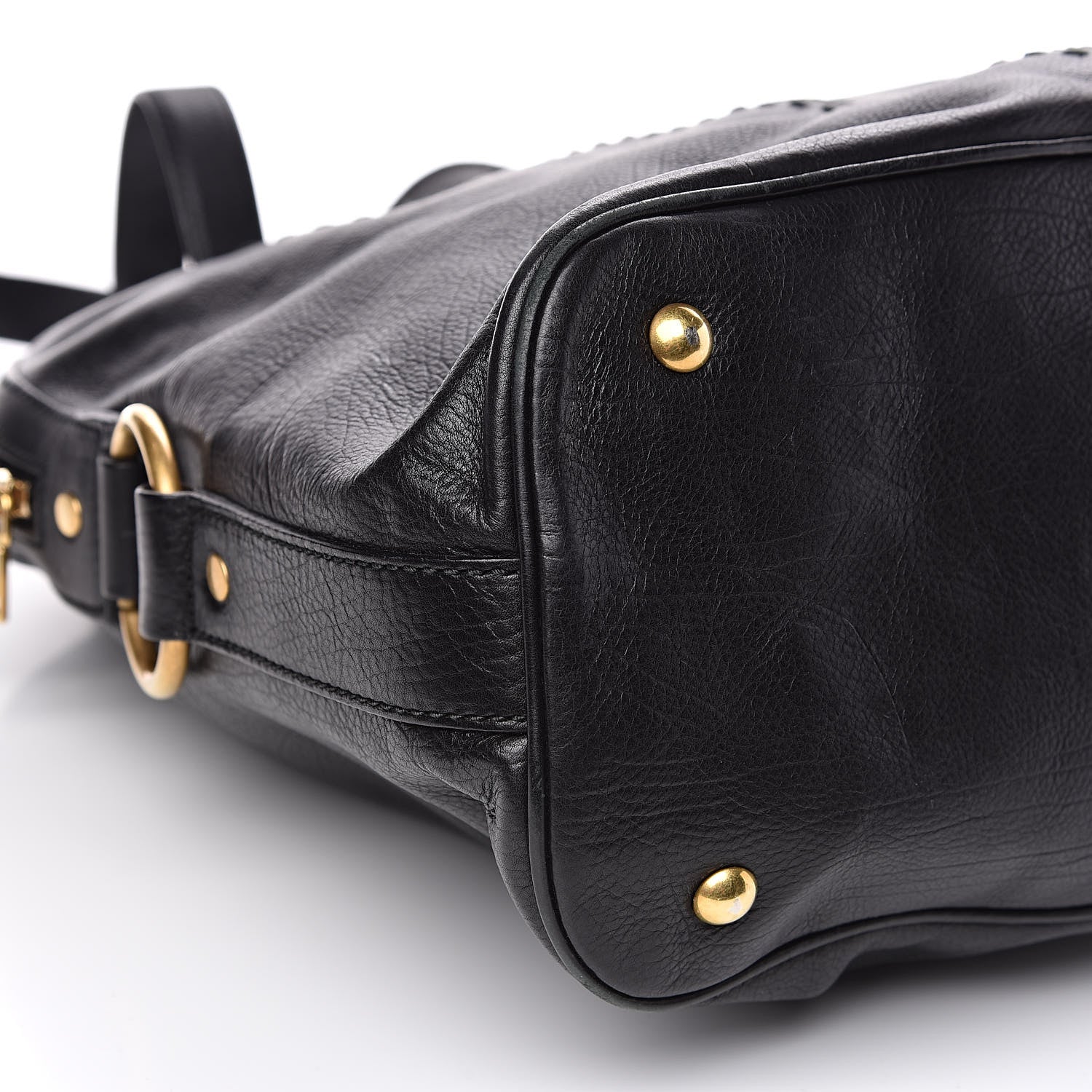 Saint Laurent Calfskin Oversized Muse Black 8 of 14