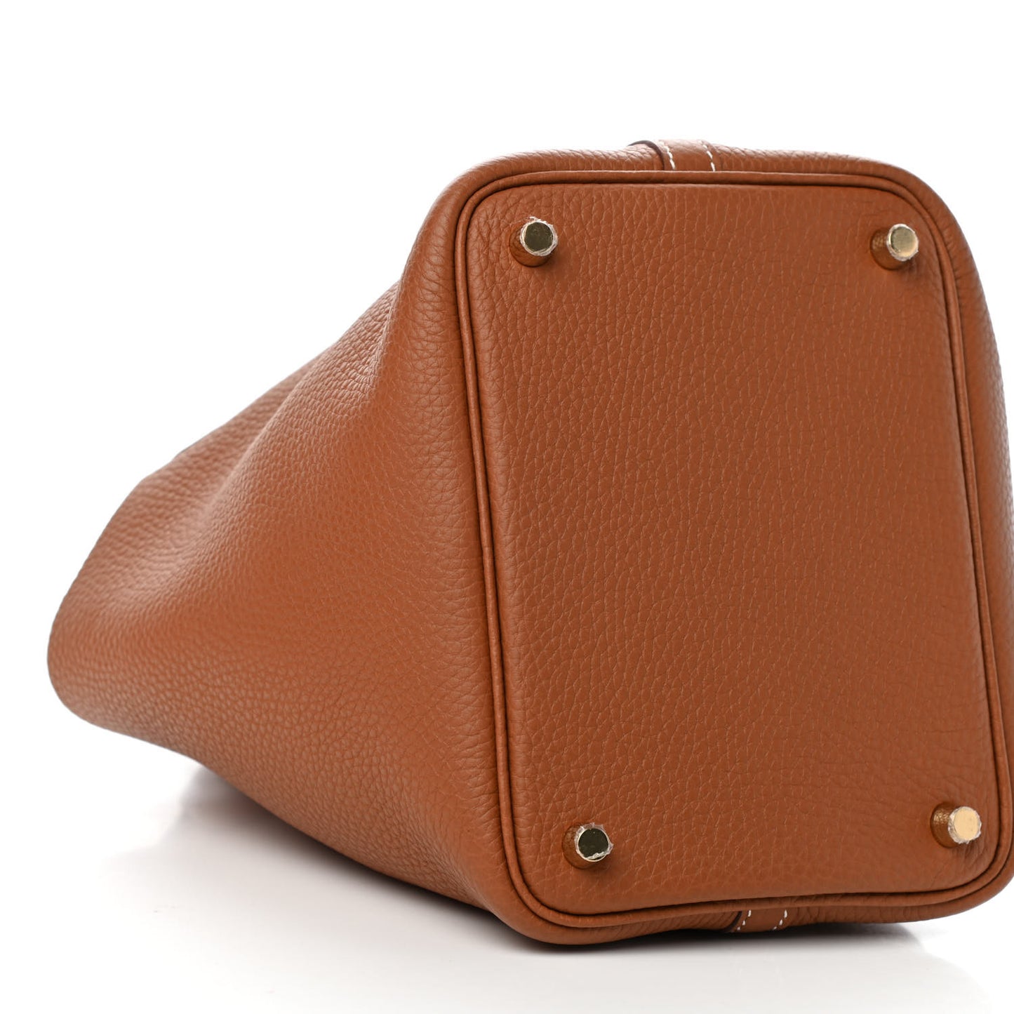 Taurillon Clemence Picotin Lock 18 PM Gold