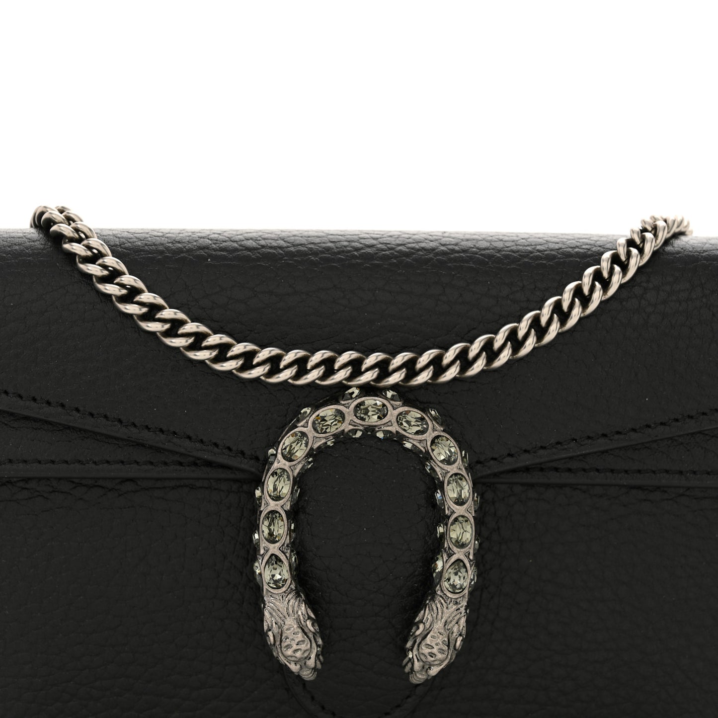 Calfskin Super Mini Dionysus Shoulder Bag Black