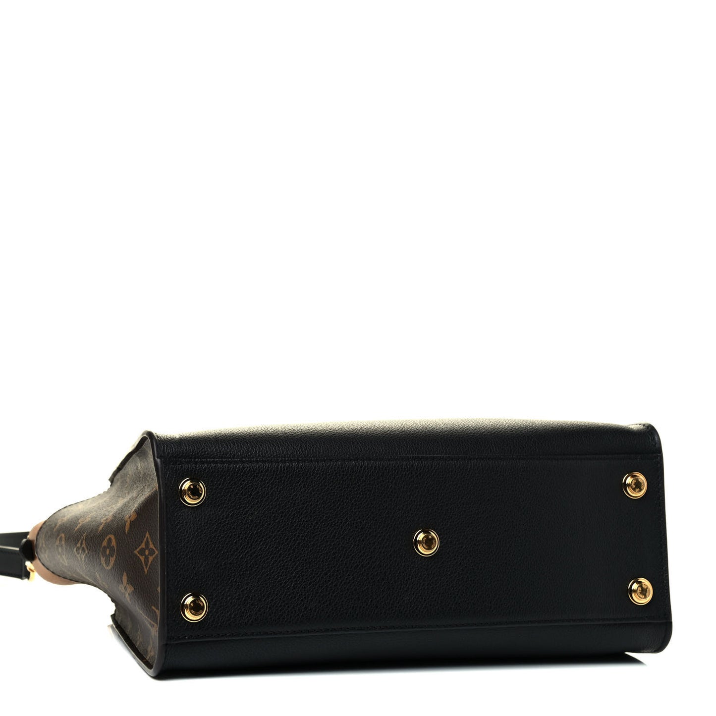 Calfskin Monogram On My Side Black