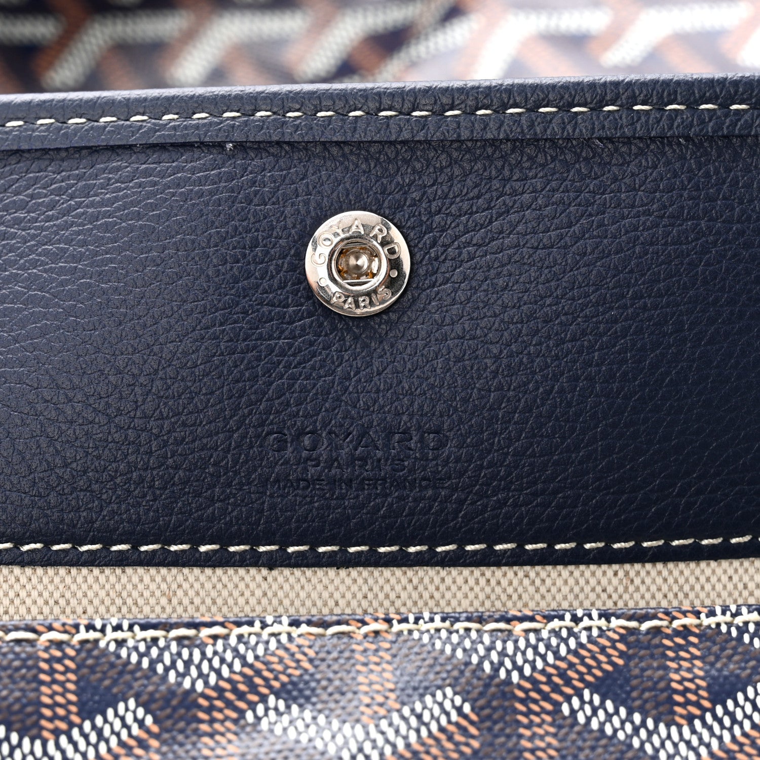 Goyard Goyardine Boheme Hobo Navy Blue 7 of 11